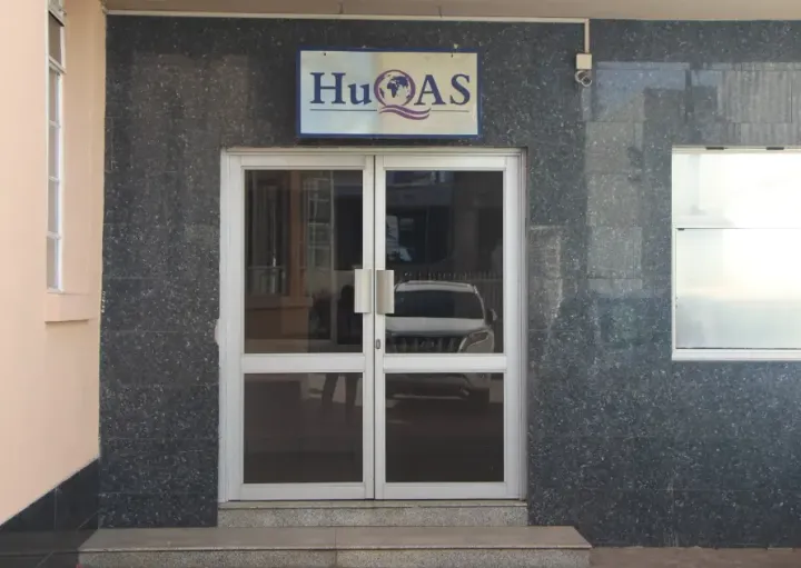 HuQAS office entrance at Human House in Nairobi